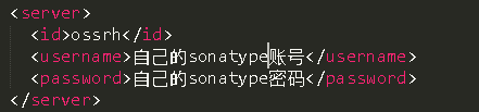 sonatype账号密码